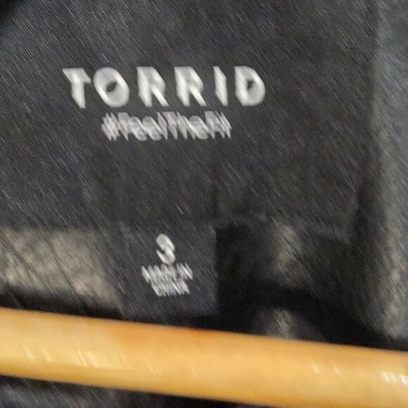 Torrid Faux Leather Relaxed Moto Jacket - Picture 5 of 8